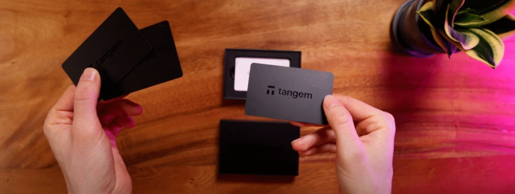 tangem wallet 3 card set