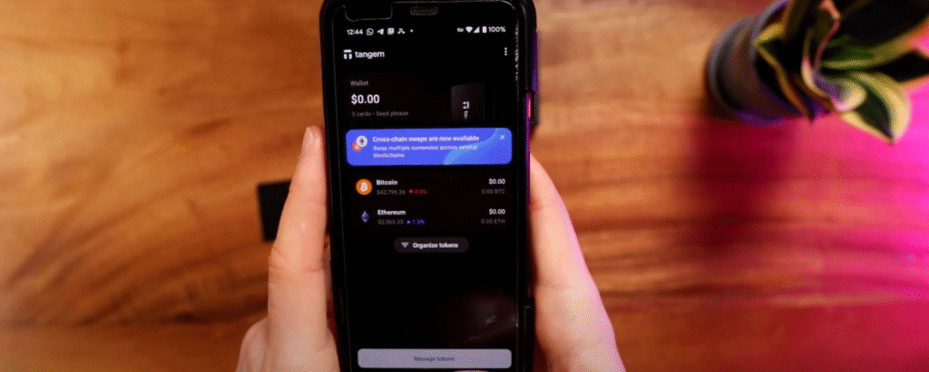 tangem app homepage