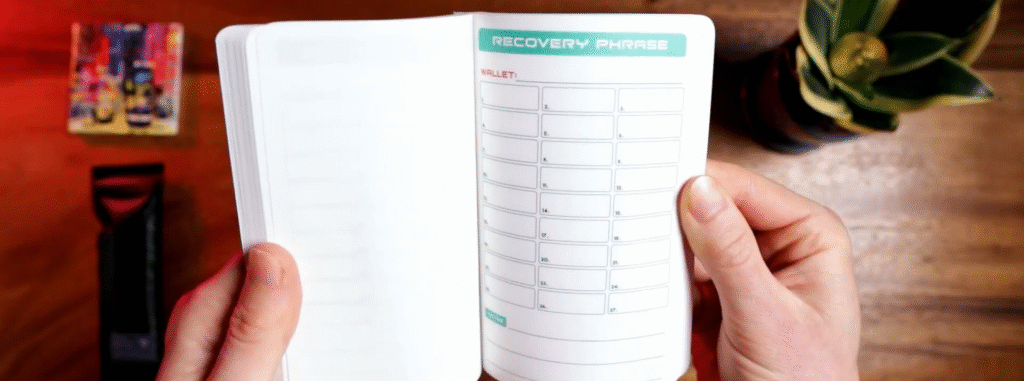 shieldfolio stonebook recovery page