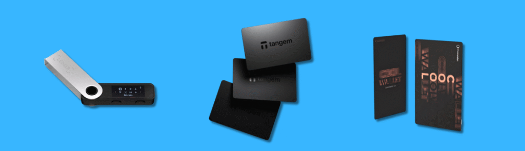 tangem card compared to other wallets
