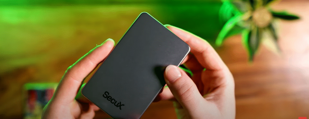 secux neo x wallet back