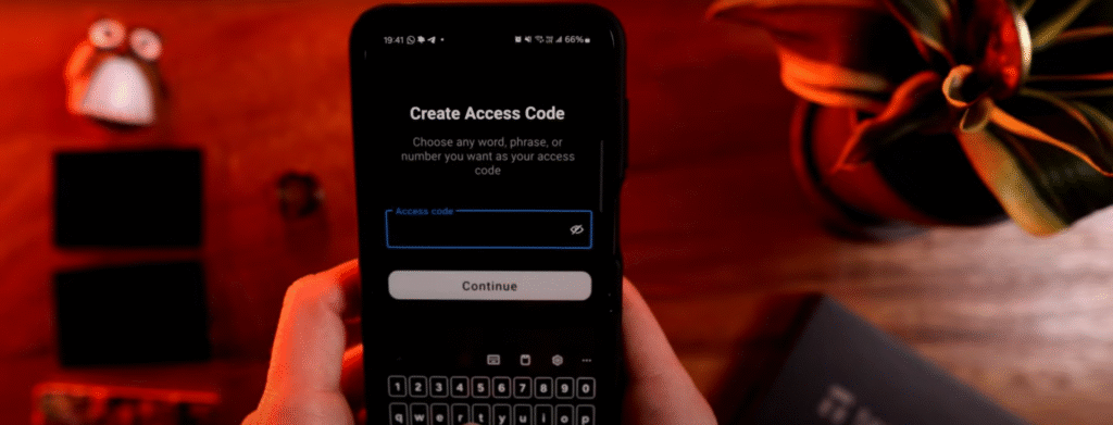 tangem wallet access code