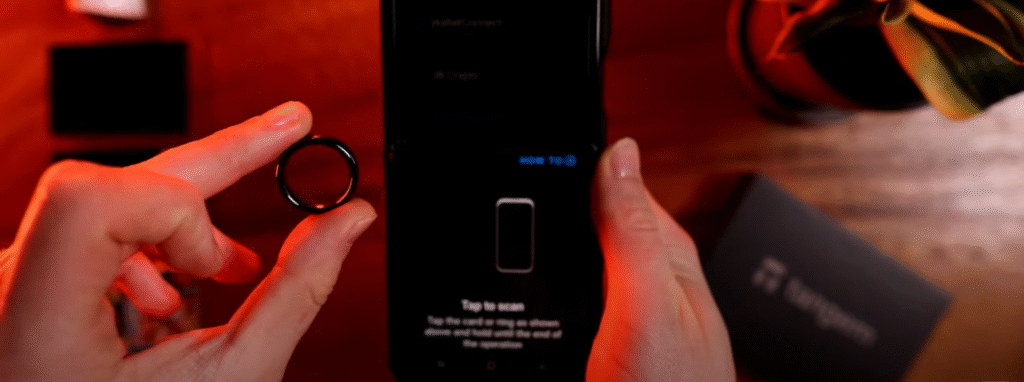 scanning nfc on tangem ring