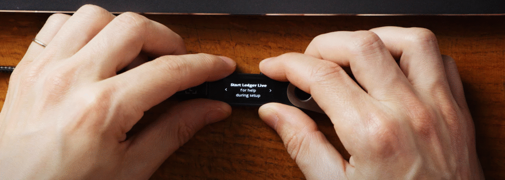 ledger nano s plus setup