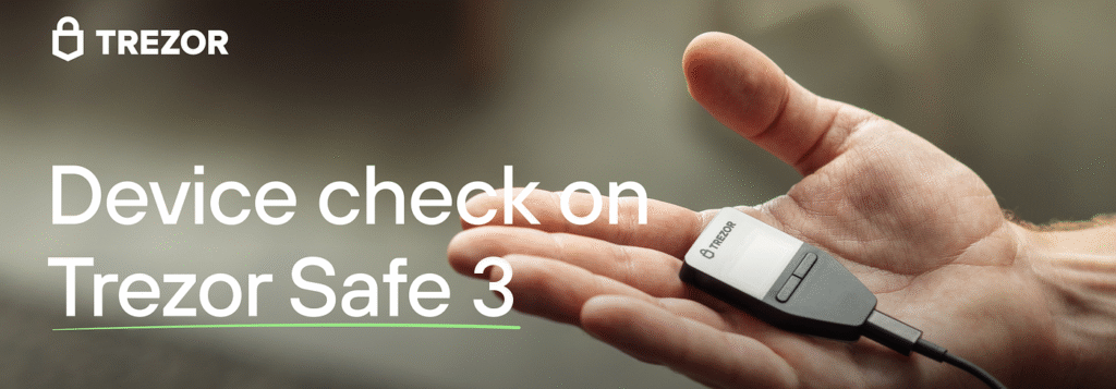 trezor authenticity check