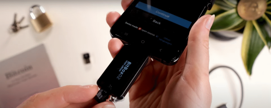 bitbox02 multi micro SD card