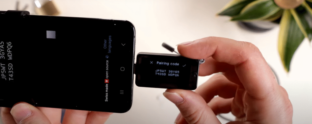pairing bitbox02 multi cold wallet