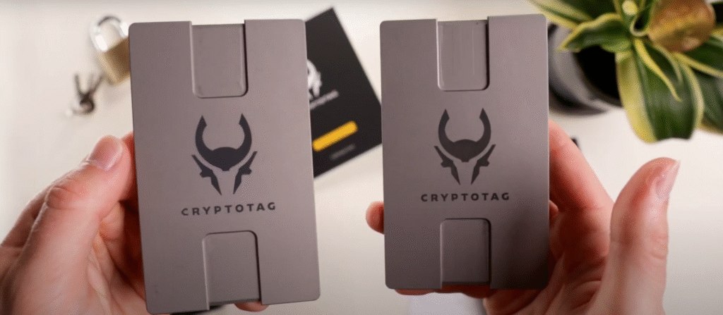 cryptotag zeus titanium plates
