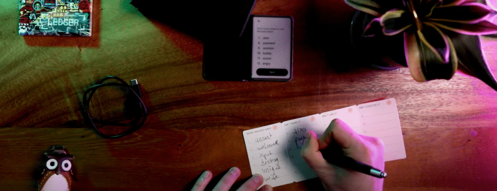 ledger stax seed phrase