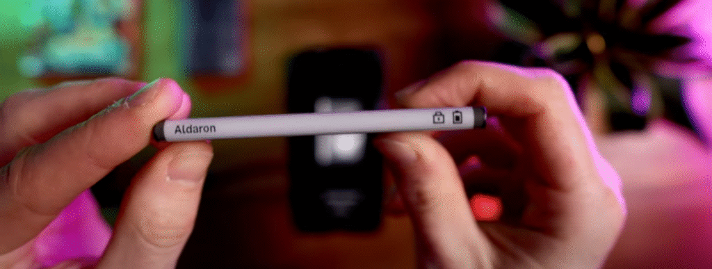 ledger stax side label