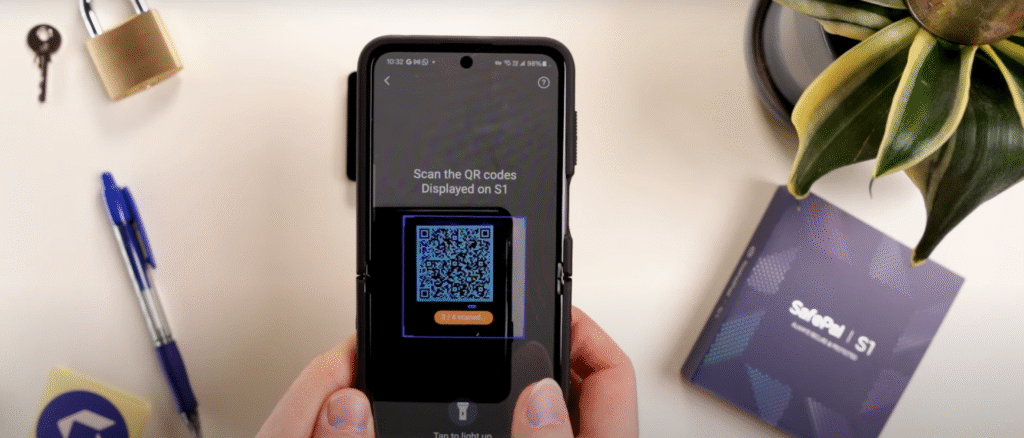 safepal s1 qr codes