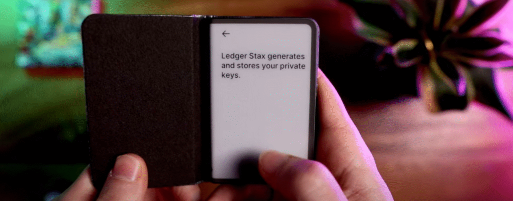 ledger stax setup instructions