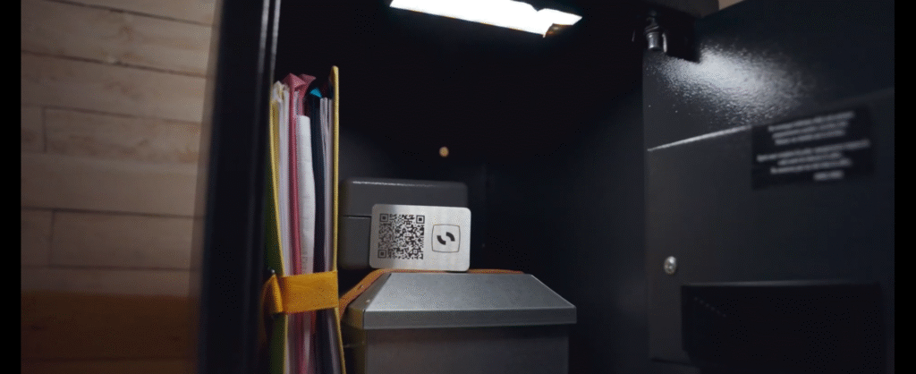 sead qr code in safe