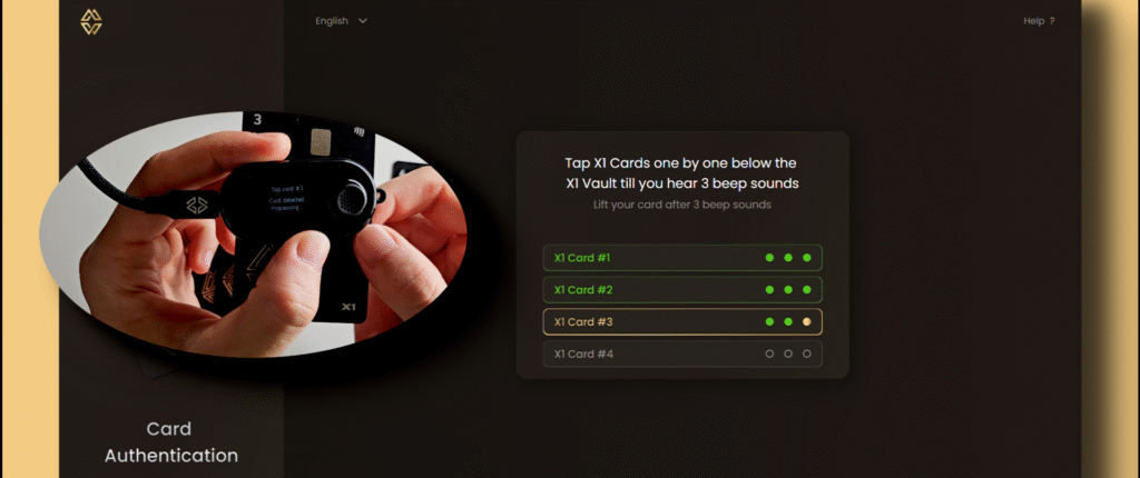 cypherock x1 scan backup card