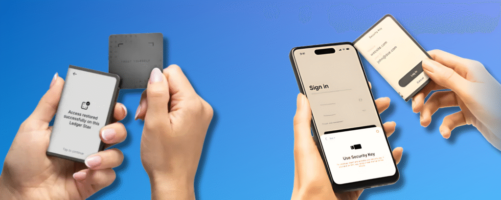 ledger stax security key and recovery key