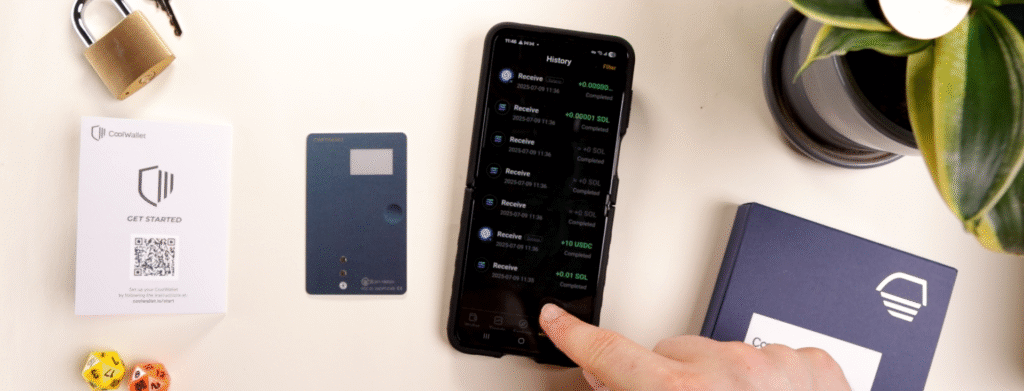 coolwallet pro transaction history