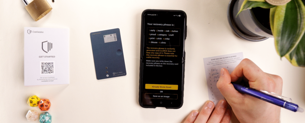 coolwallet pro seed phrase