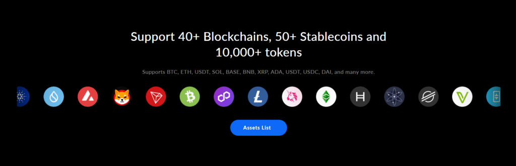 ellipal wallet app token support