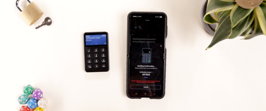 safepal x1 confirm transaction