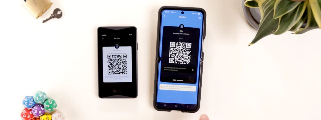 ellipal titan 2.0 receive crypto