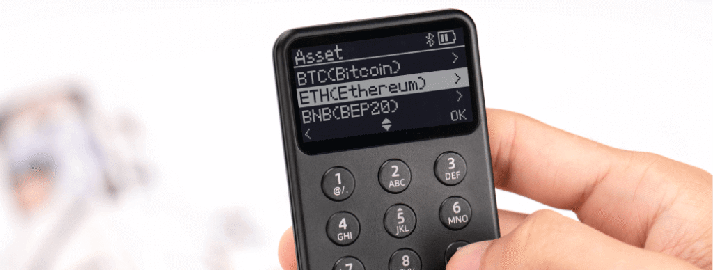 safepal x1 choose crypto asset