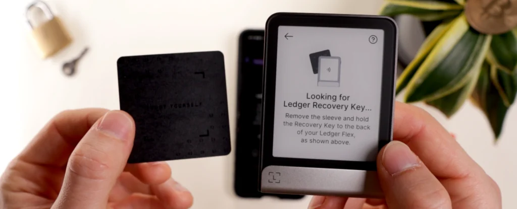 looking for ledger recovery key