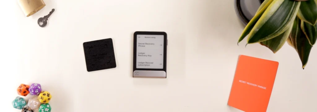 restore using ledger recovery key