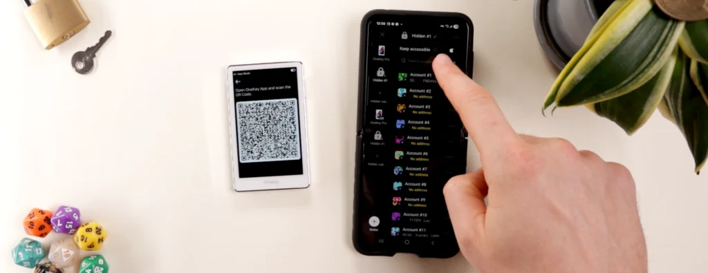 onekey pro hidden wallets