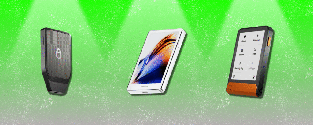 onekey pro vs popular hardware wallets